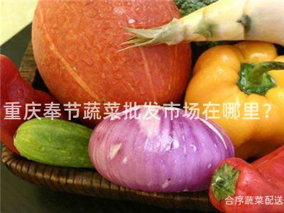 重庆奉节蔬菜批发市场在哪里？